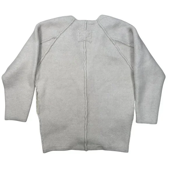 Free People We The Free Gi Cardi XS Oversized Boho Minimalist - Picture 3 of 7